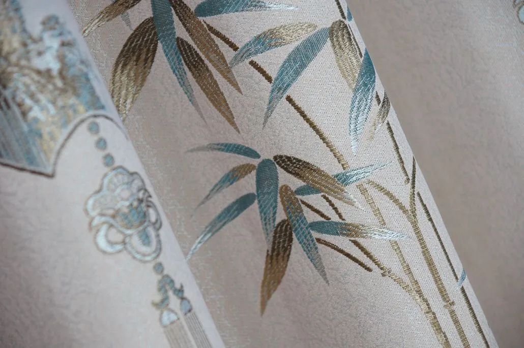 Foulola News:2.8/3.2m Width Jacquard Blackout Curtain 2201Series supplier