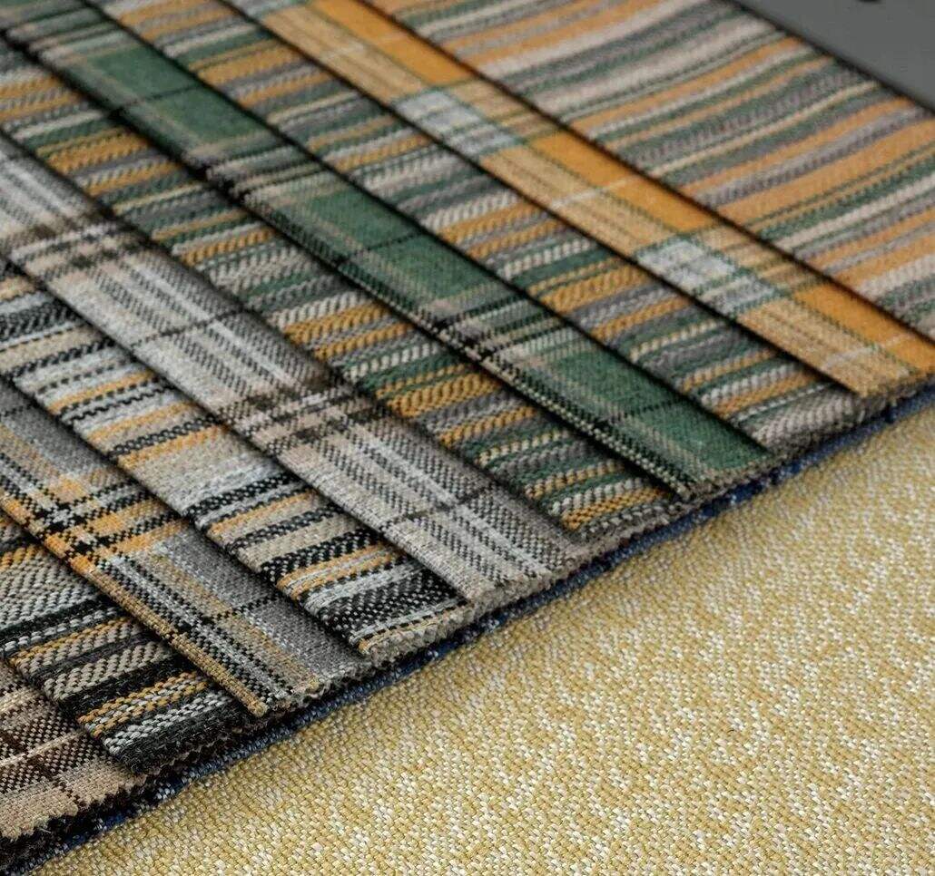 Foulola News:Jacquard Linen Style Sofa Fabric - 16 Series details