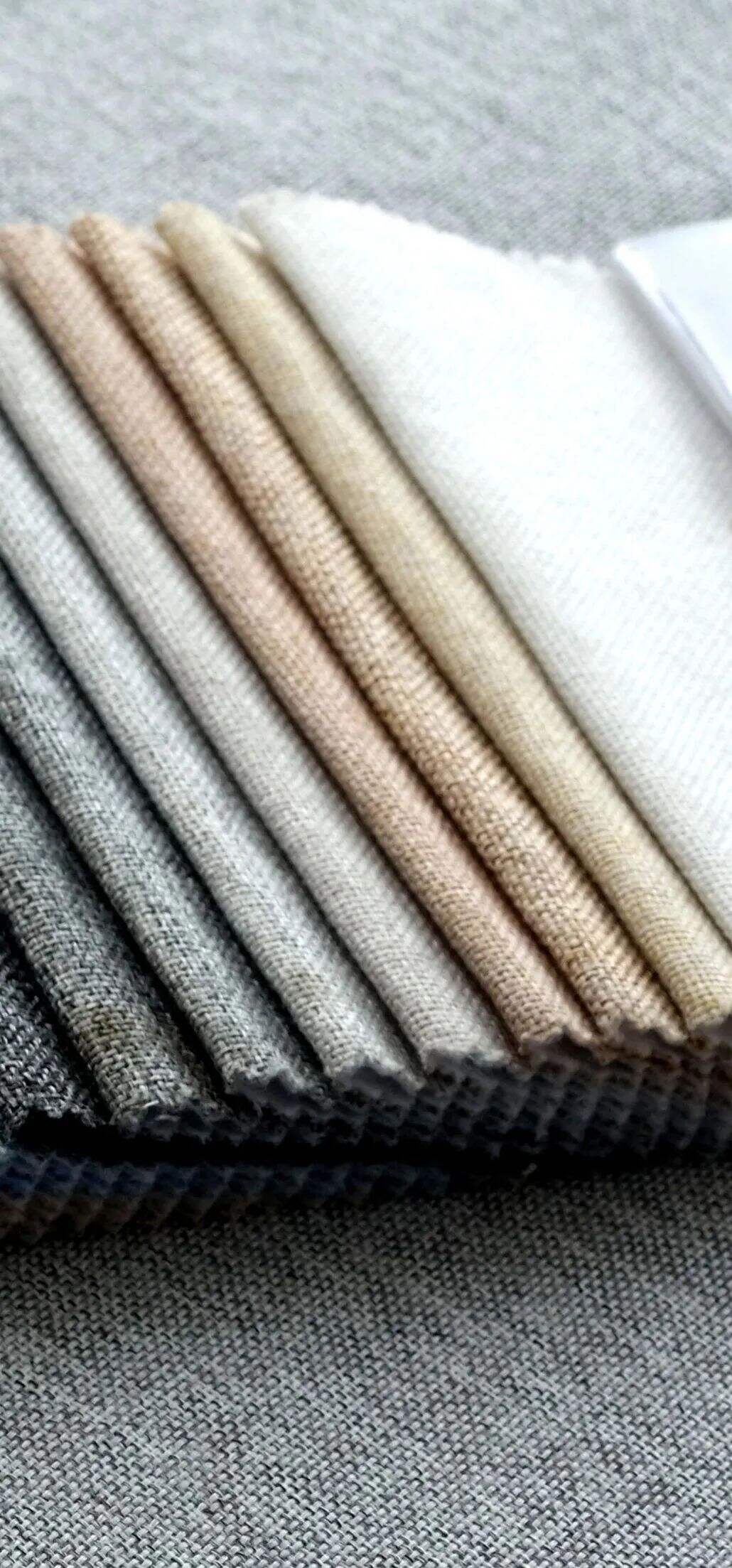 Foulola News:Plain Linen Cotton Sofa Fabric, Linen-04 supplier