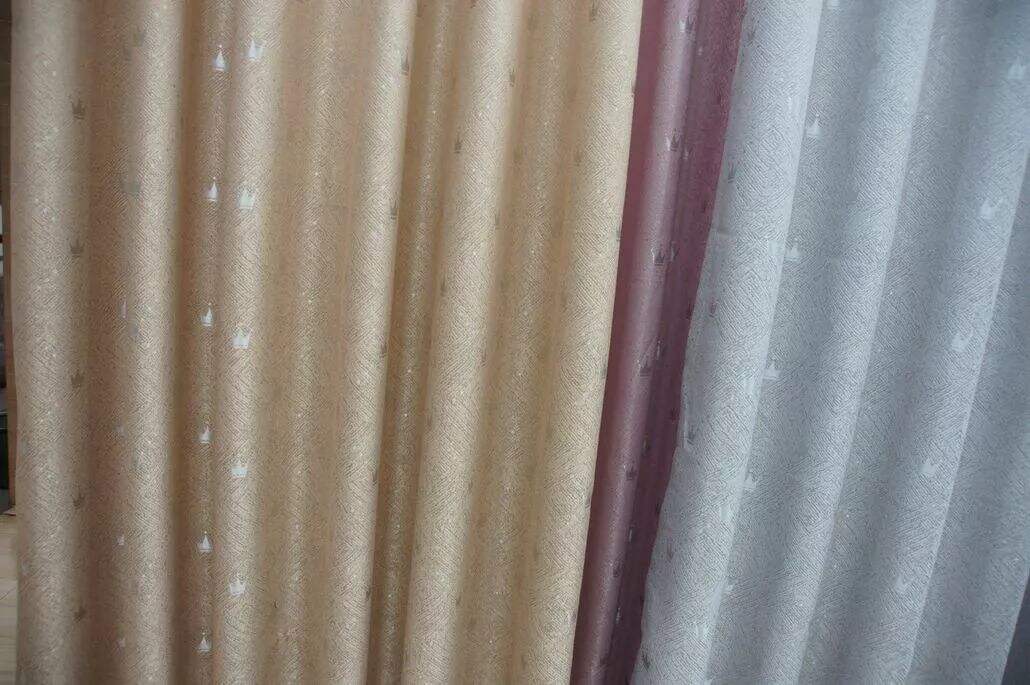 Foulola: Linen Style Polyester Brushed Jacquard Curtain details