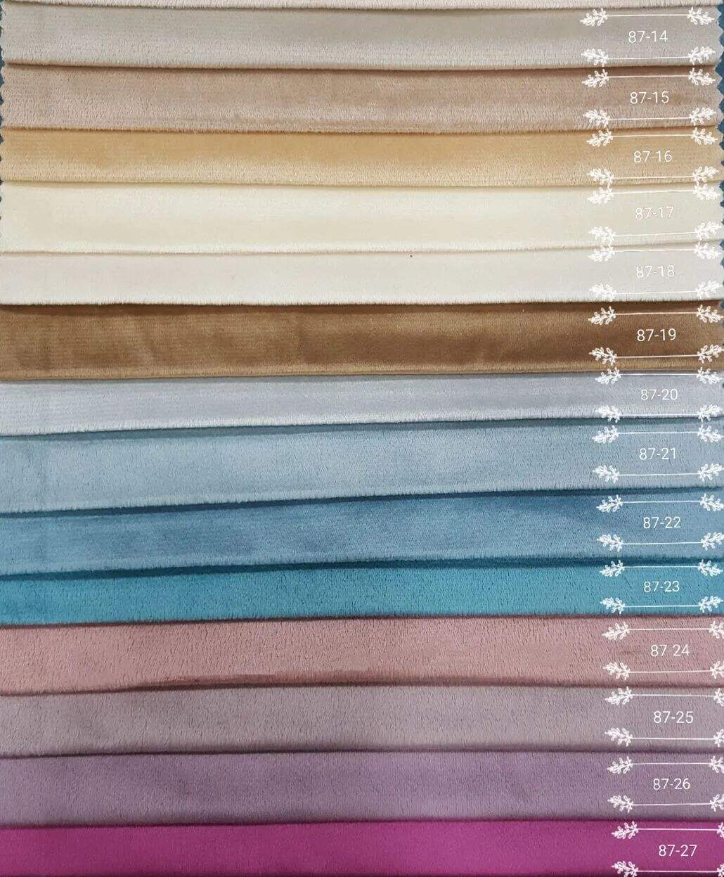 Foulola：75/87# Series Bright dutch Matt Holland Curtain supplier