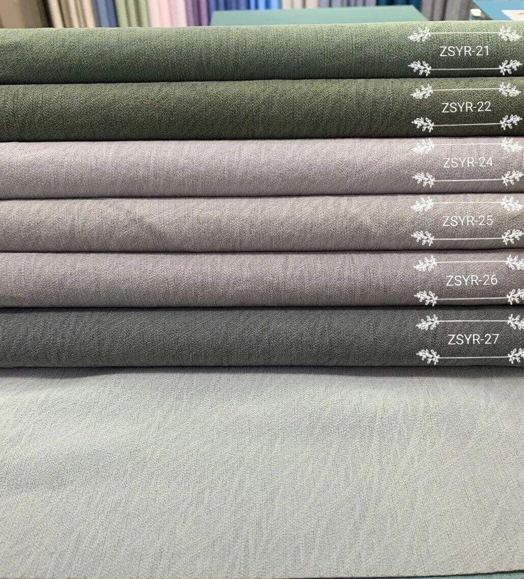Foulola News: ZSYR# 2.8/3.2m Width Linen Style Curtain, factory