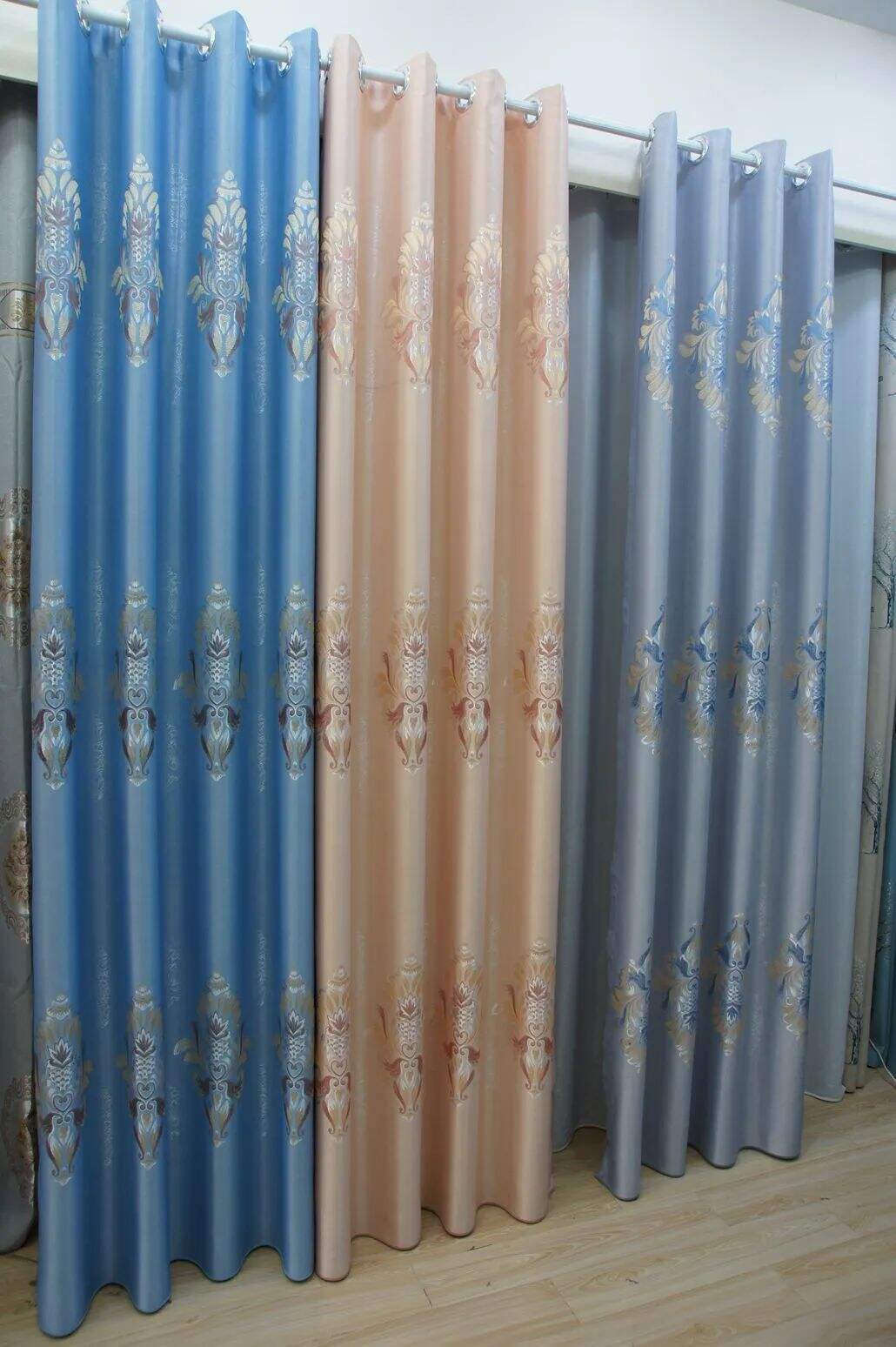 Foulola News:2.8-3.2m Width 8801/8803/8806# Blackout Jacquard factory