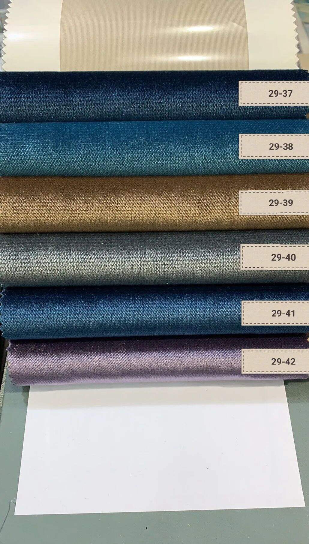 Foulola News: Velvet 29# Series manufacture