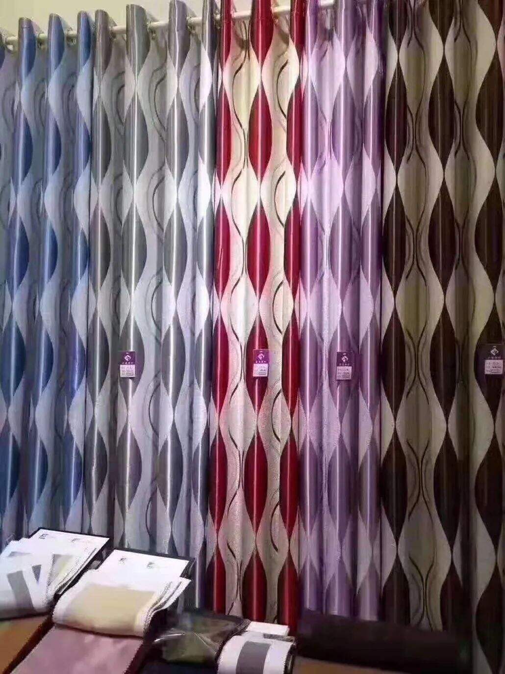 Foulola New Cheap Price Series:Jacquard Blackout Curtain 2.8/3.2m factory