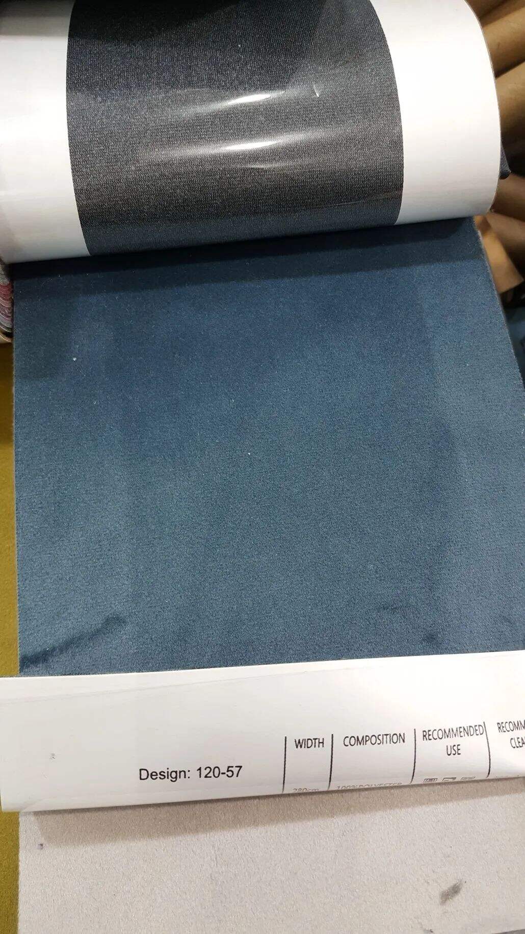 Foulola：120#Series Blackout dutch holland Velvet Curtain supplier