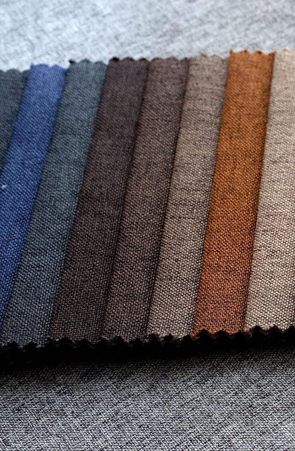 Foulola News:Plain Linen Sofa Fabric 07Series manufacture