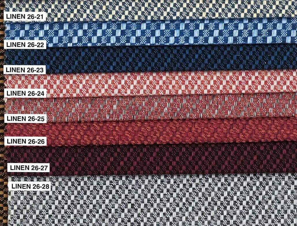 Foulola News：Plain Linen Sofa Fabric - 26 Series factory