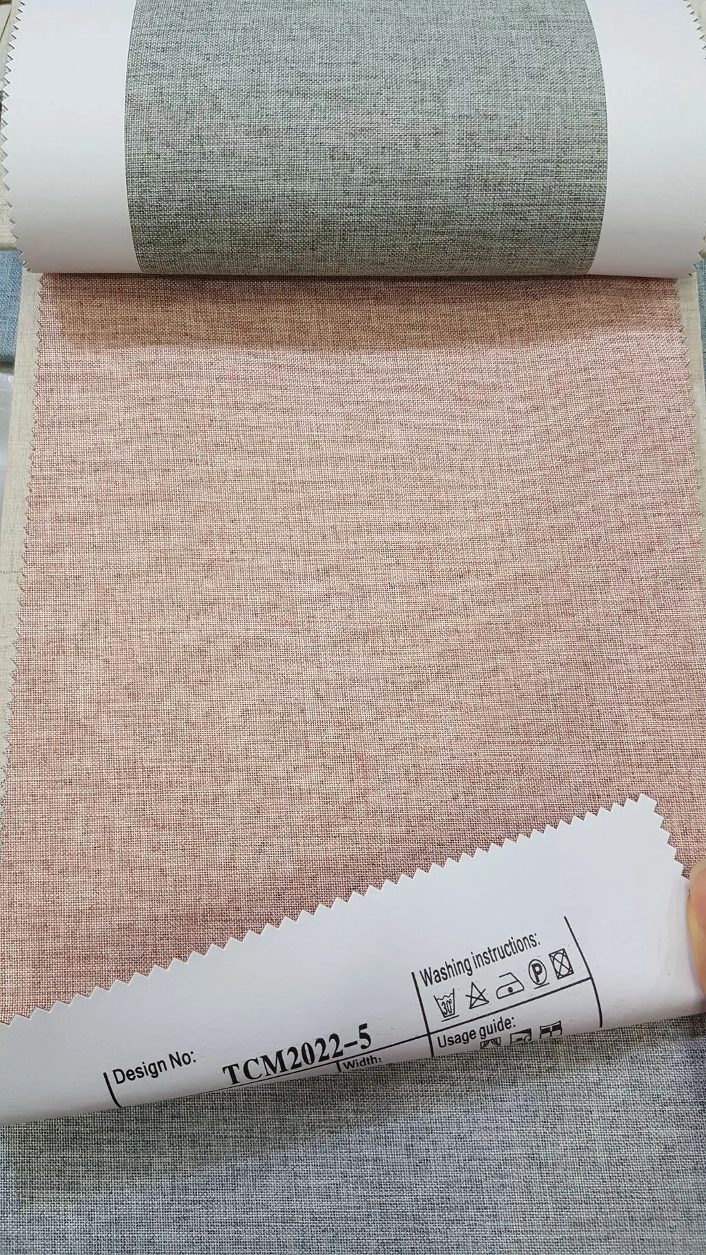 foulola news 2022 series paint coating artwork100 blackout waterproof curtain  fabric325-14