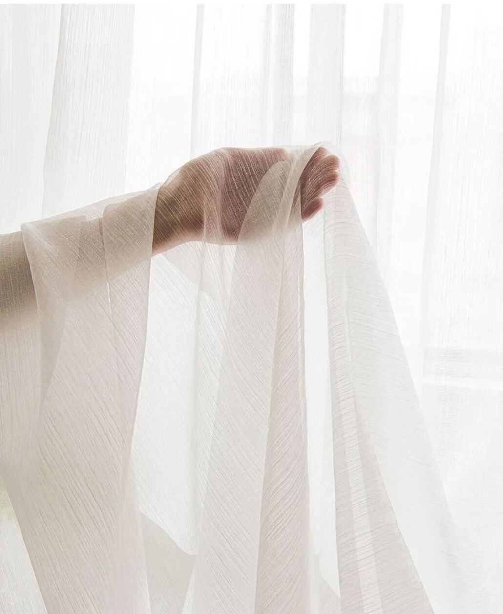 Foulola News：LJS /YHS/NYYMS# Sheer Curtain manufacture