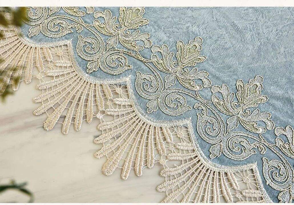 Foulola News:SSNH/YMHX/JYLY# High Grade Embroidery Fabric&Sheer manufacture