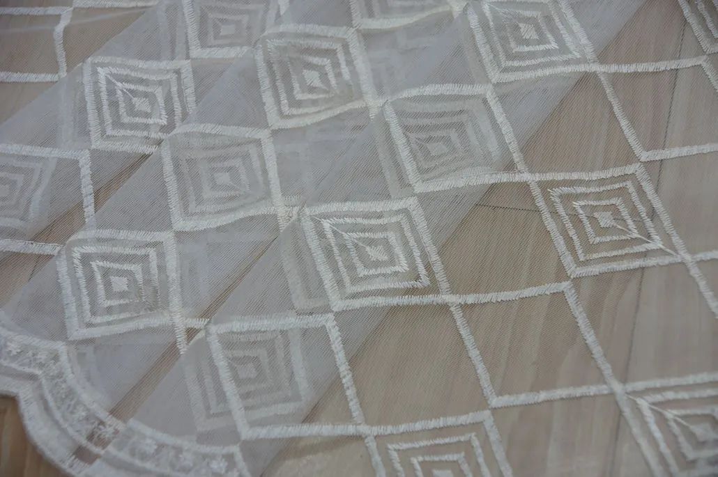 Foulola News: Embroidery Sheer Curtain :SHXG#/MFSL# supplier