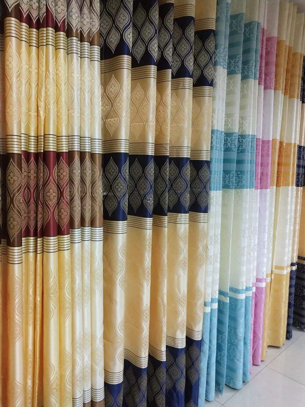 2.8m Width, Jacquard Curtain Fabric, 178gsm 500g/m details