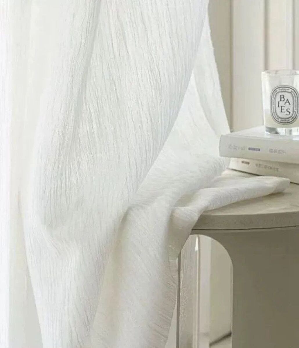 Foulola News：LJS /YHS/NYYMS# Sheer Curtain supplier