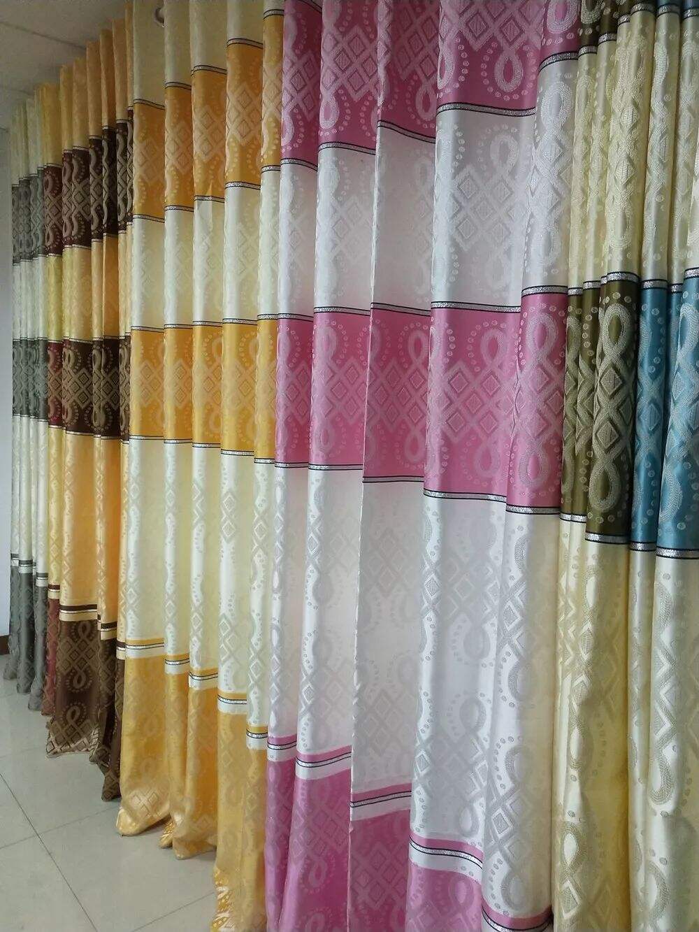 2.8m Width, Jacquard Curtain Fabric, 178gsm 500g/m details