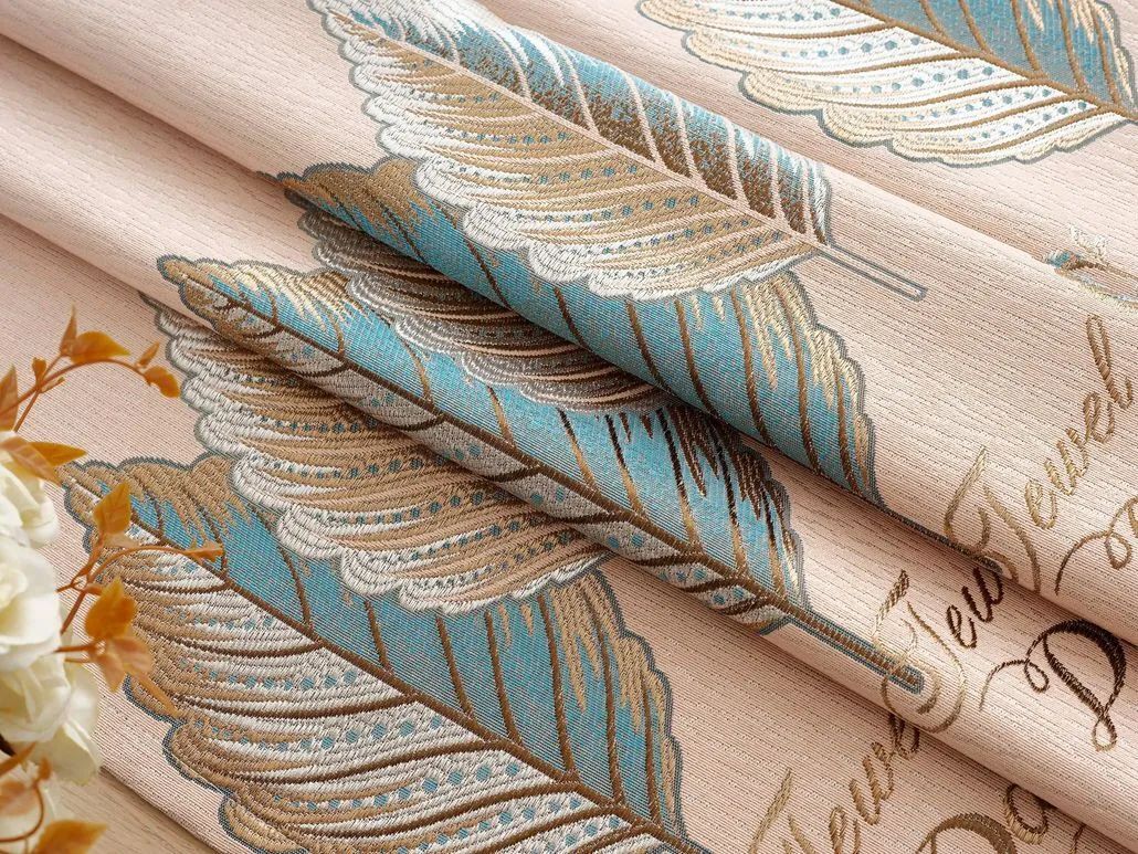Foulola News:2.8/3.2m Width Jacquard Blackout Curtain 2201Series manufacture
