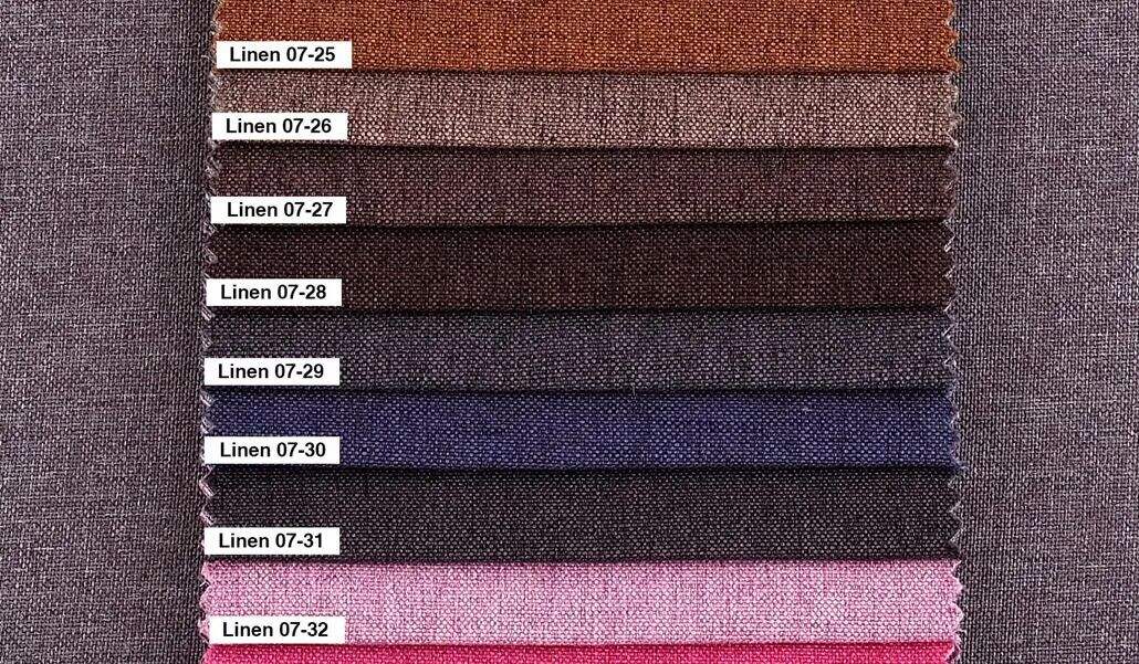Foulola News:Plain Linen Sofa Fabric 07Series manufacture