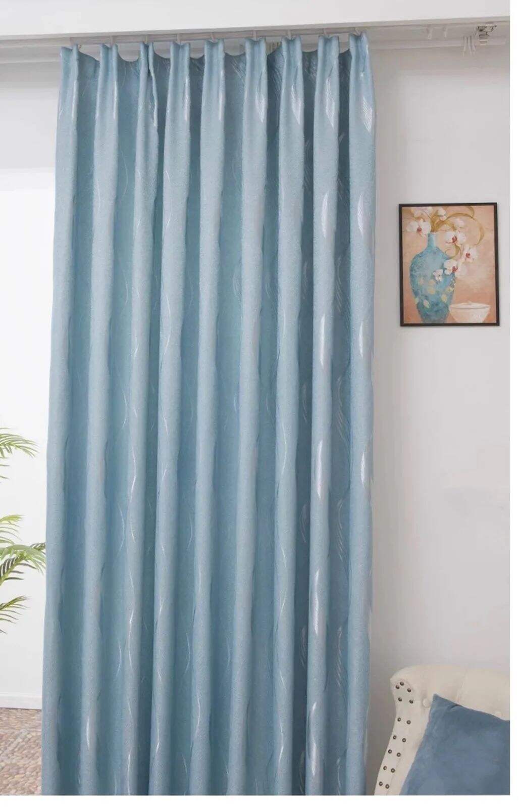 Foulola: Linen Style Polyester Brushed Jacquard Curtain factory