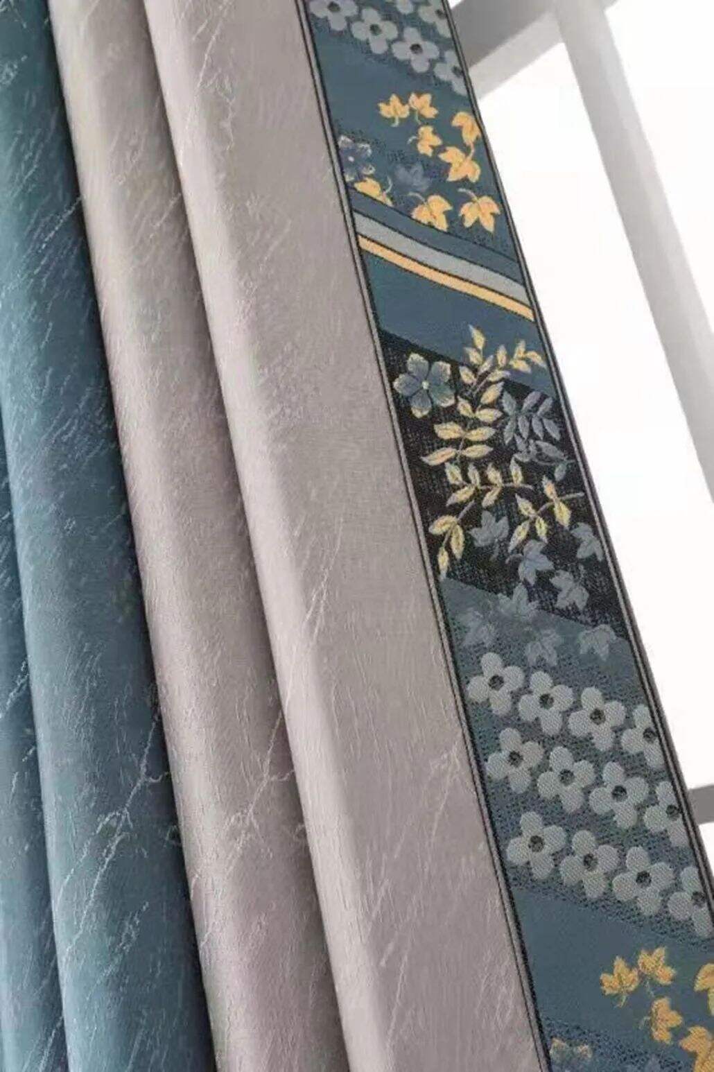 Foulola News: 3.4m Height Mix Style Weaving Luxury Curtain supplier