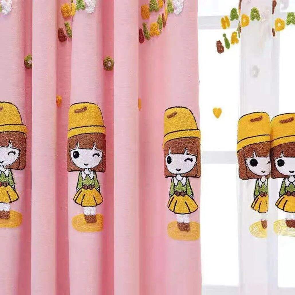 Foulola Cartoon Series: LL/NBT/YLX#, Embroidery Artwork, 700g/m factory