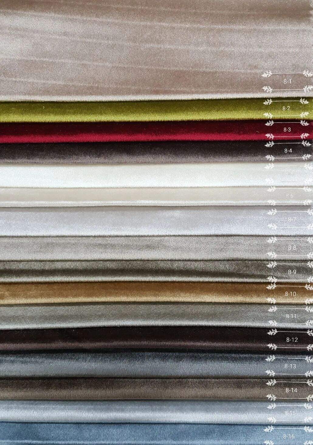 Foulola: YDL Series ltalian Velvet Curtain Fabric, 2.80m Width supplier
