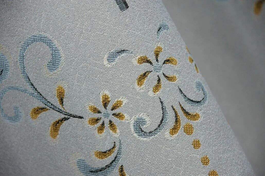 Foulola News: 3.3m Width Jacquard Curtain details