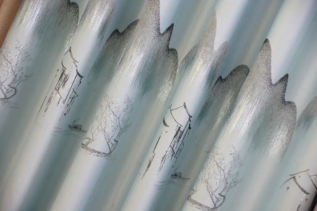 Foulola News:9901/9902/9903#Series 2.8/3.2mWidth BlackoutCurtain factory