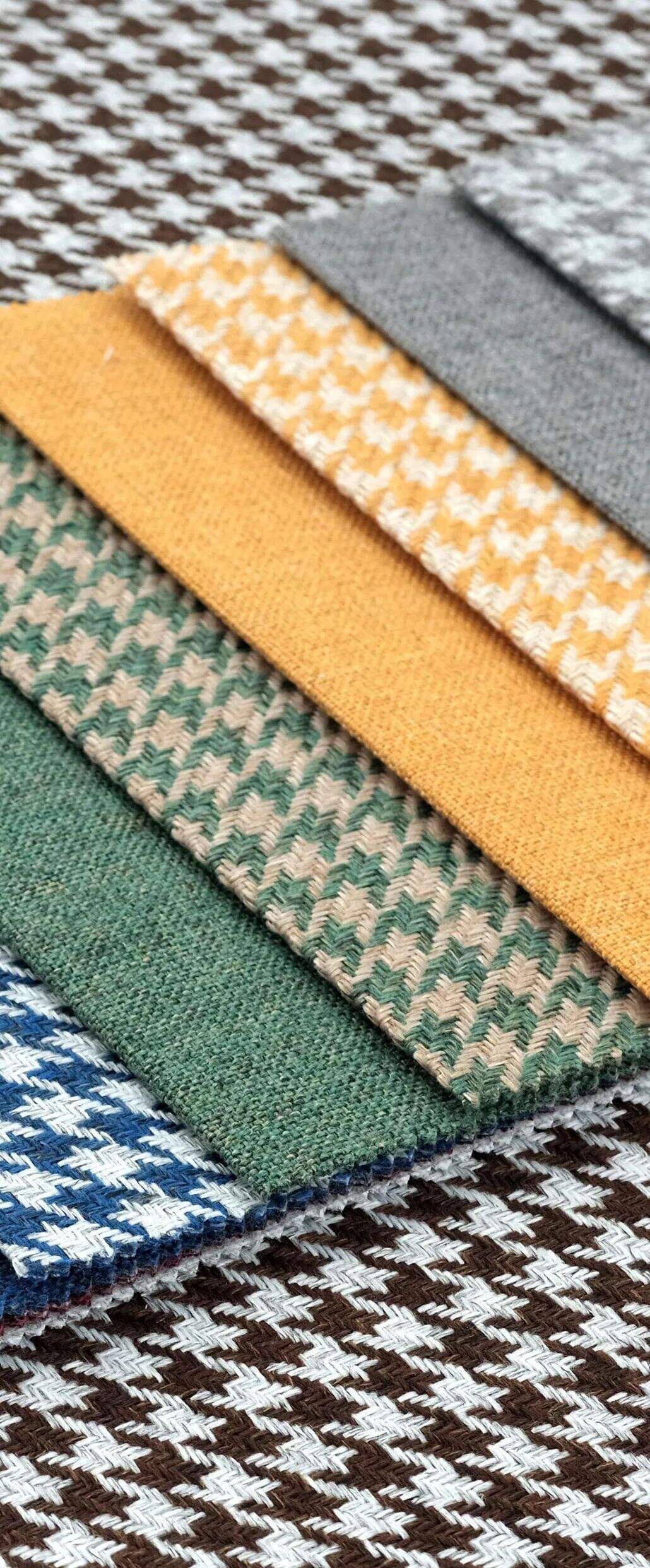 Foulola News:Linen Style Sofa Fabric 10 Series details