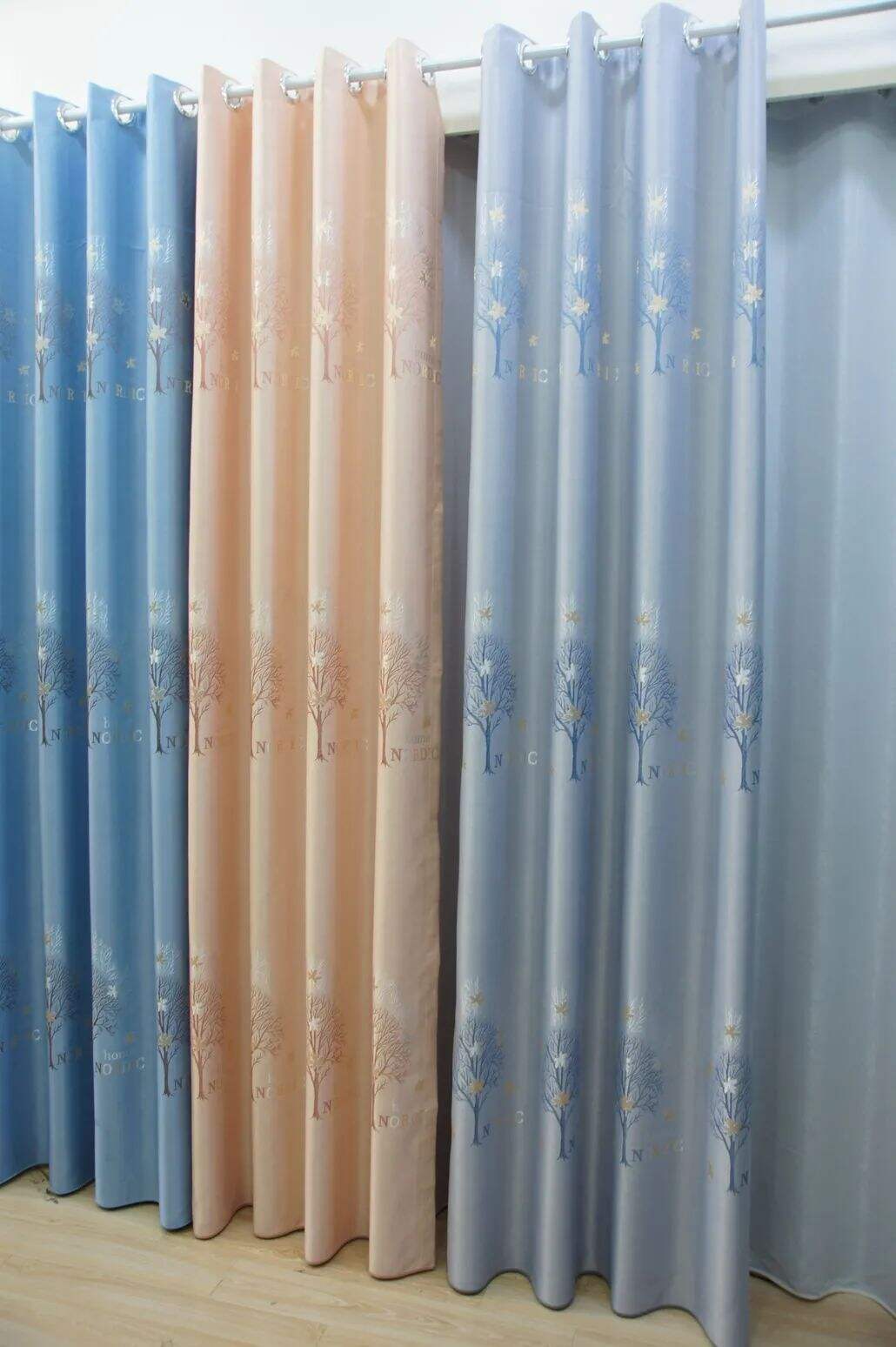 Foulola News:2.8-3.2m Width 8801/8803/8806# Blackout Jacquard manufacture
