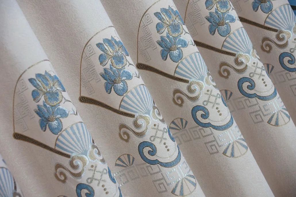 Foulola News:2.8/3.2m Width Jacquard Blackout Curtain 2201Series manufacture