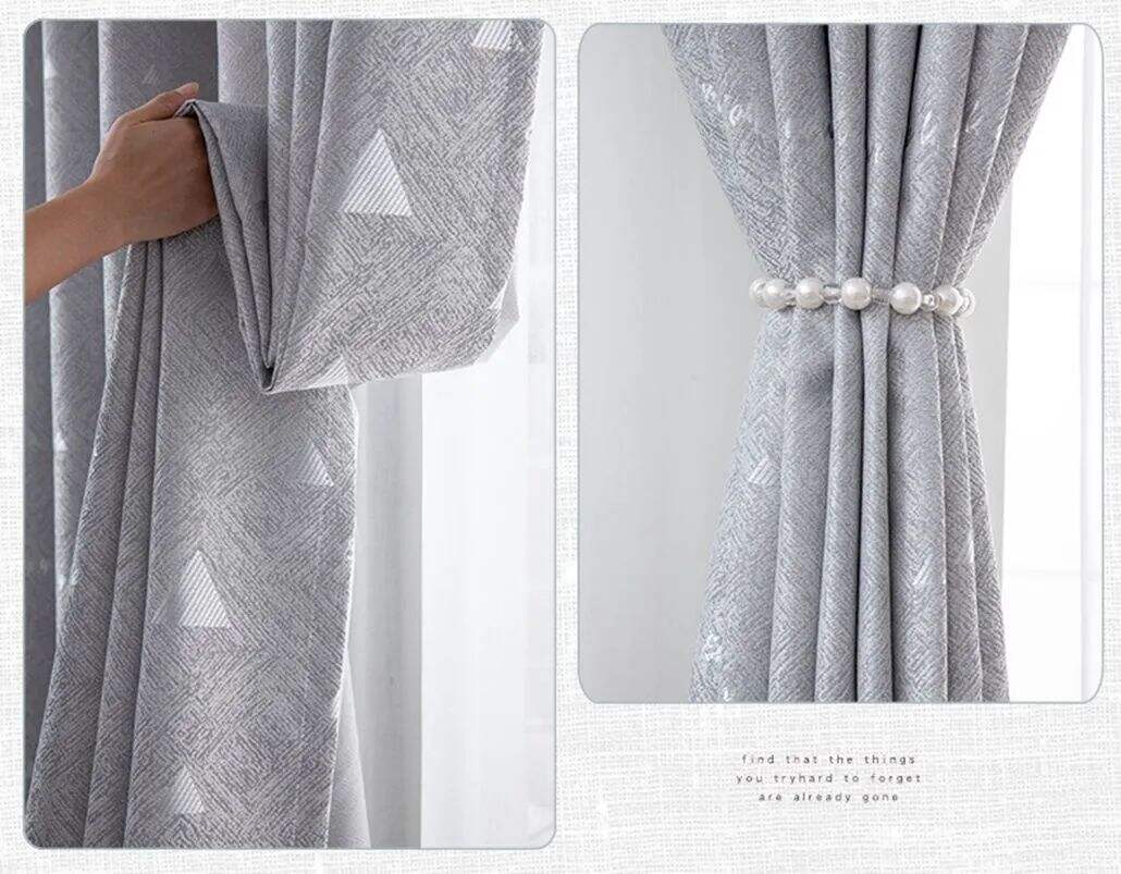 Foulola: Linen Style Polyester Brushed Jacquard Curtain manufacture