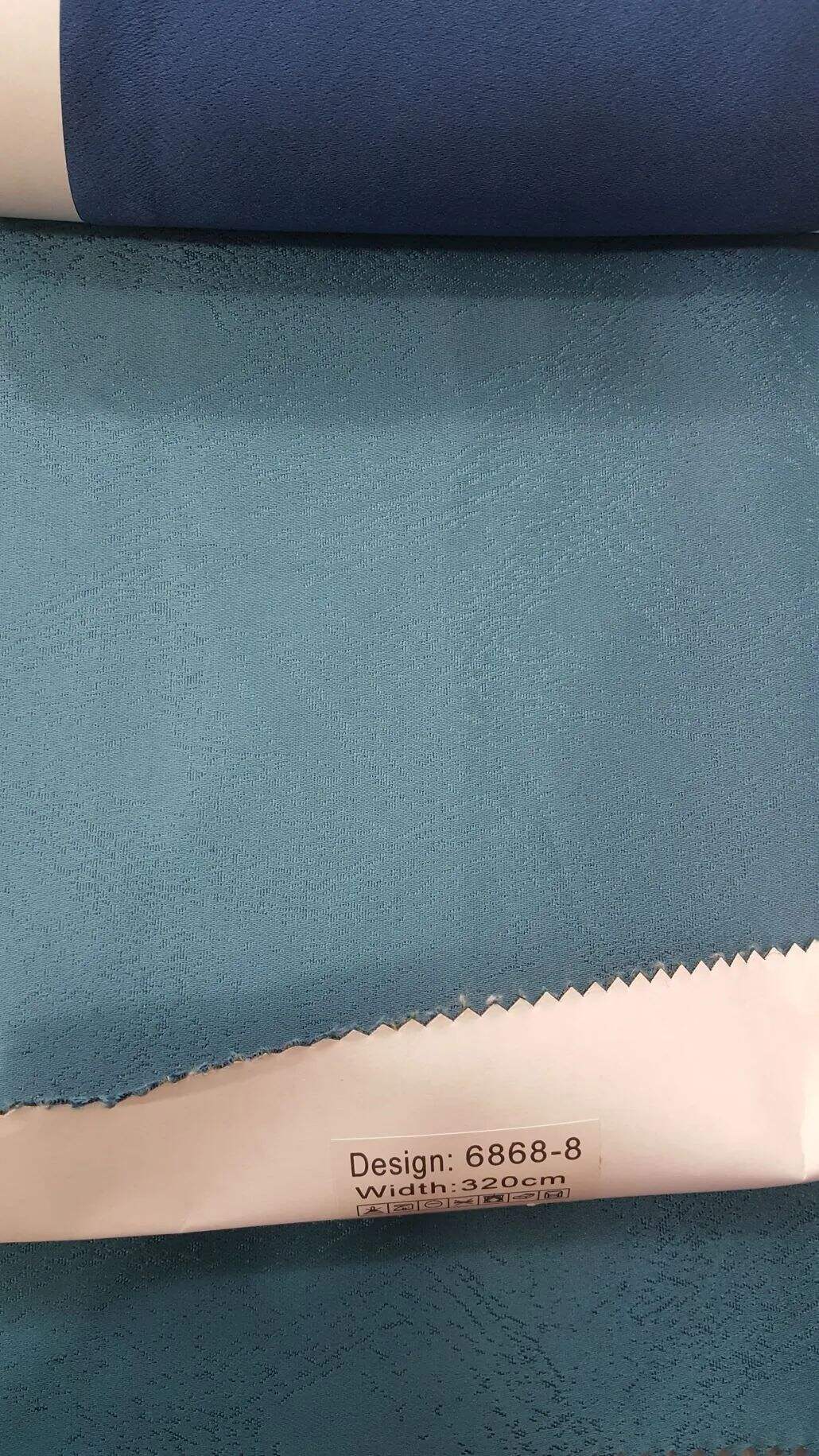 Foulola News: 6868# Series​ Jacquard 2 Sides Artwork 3.2m Width manufacture