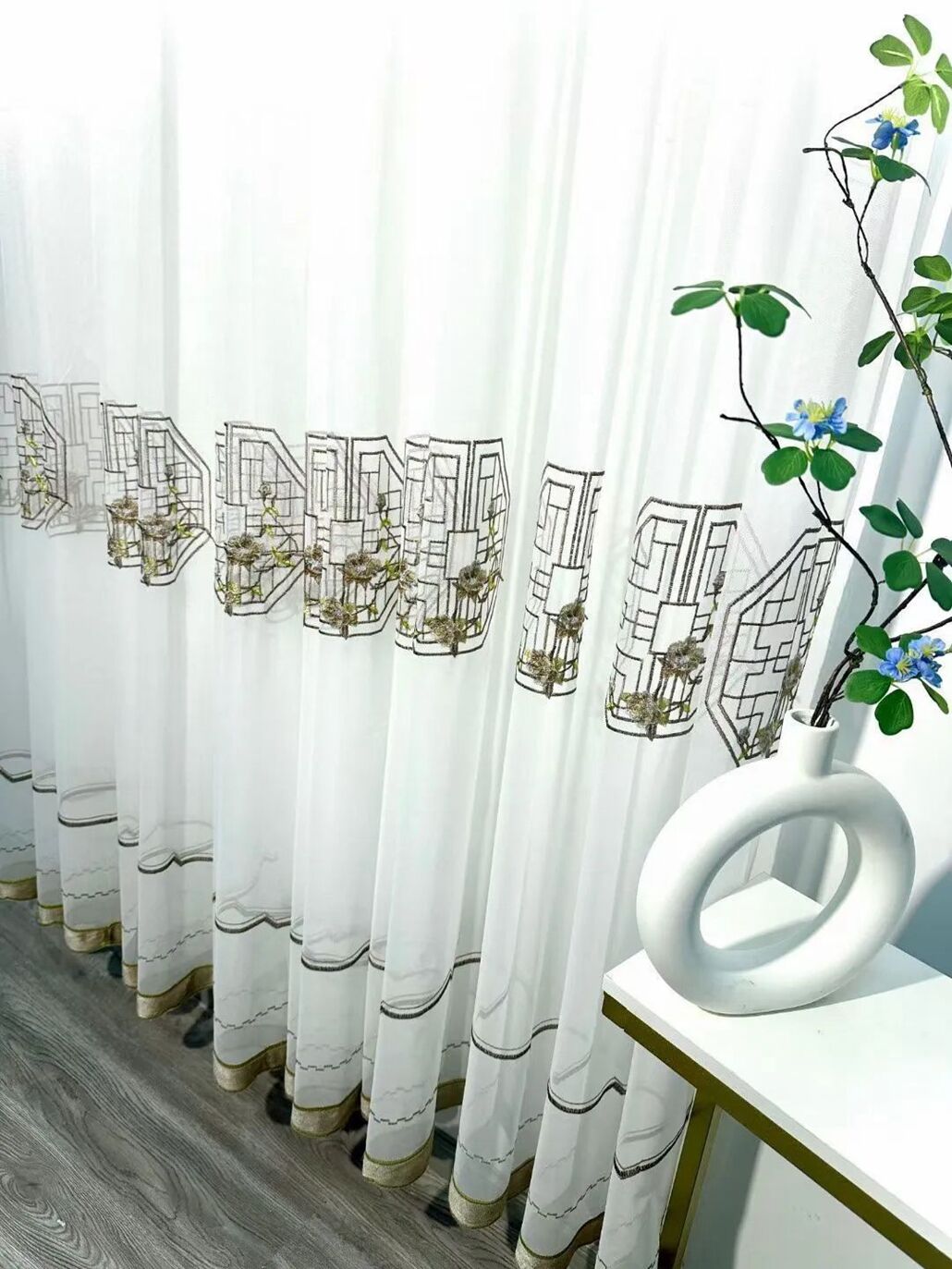 Foulola News：GFS/PNGZL/QYH/KAHT/KSBZH Embroidery Sheers supplier
