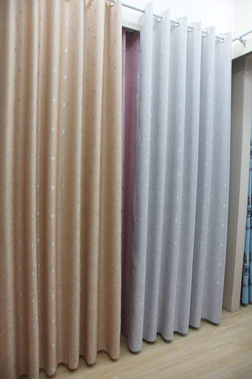 Foulola: Linen Style Polyester Brushed Jacquard Curtain manufacture