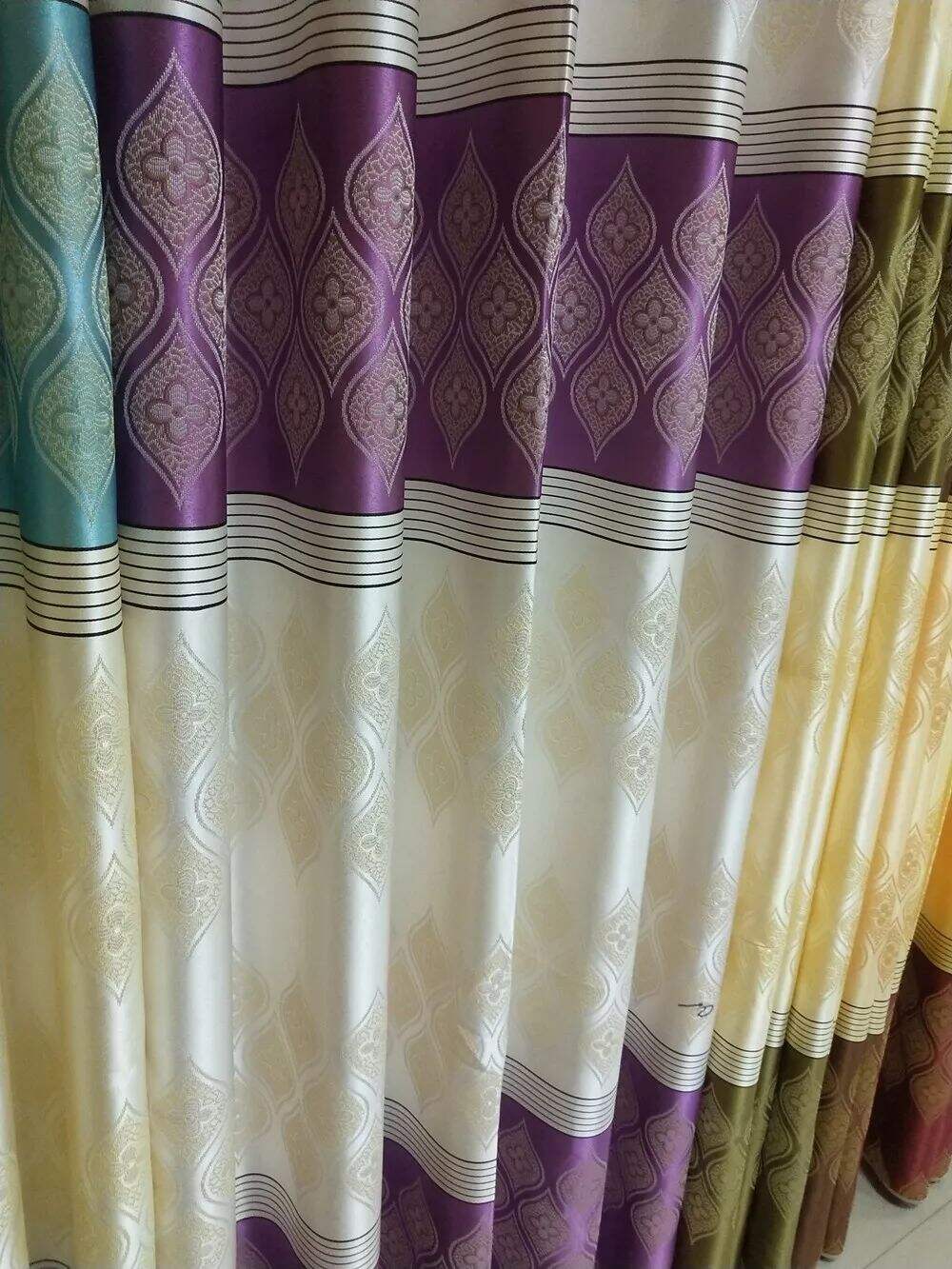 2.8m Width, Jacquard Curtain Fabric, 178gsm 500g/m factory