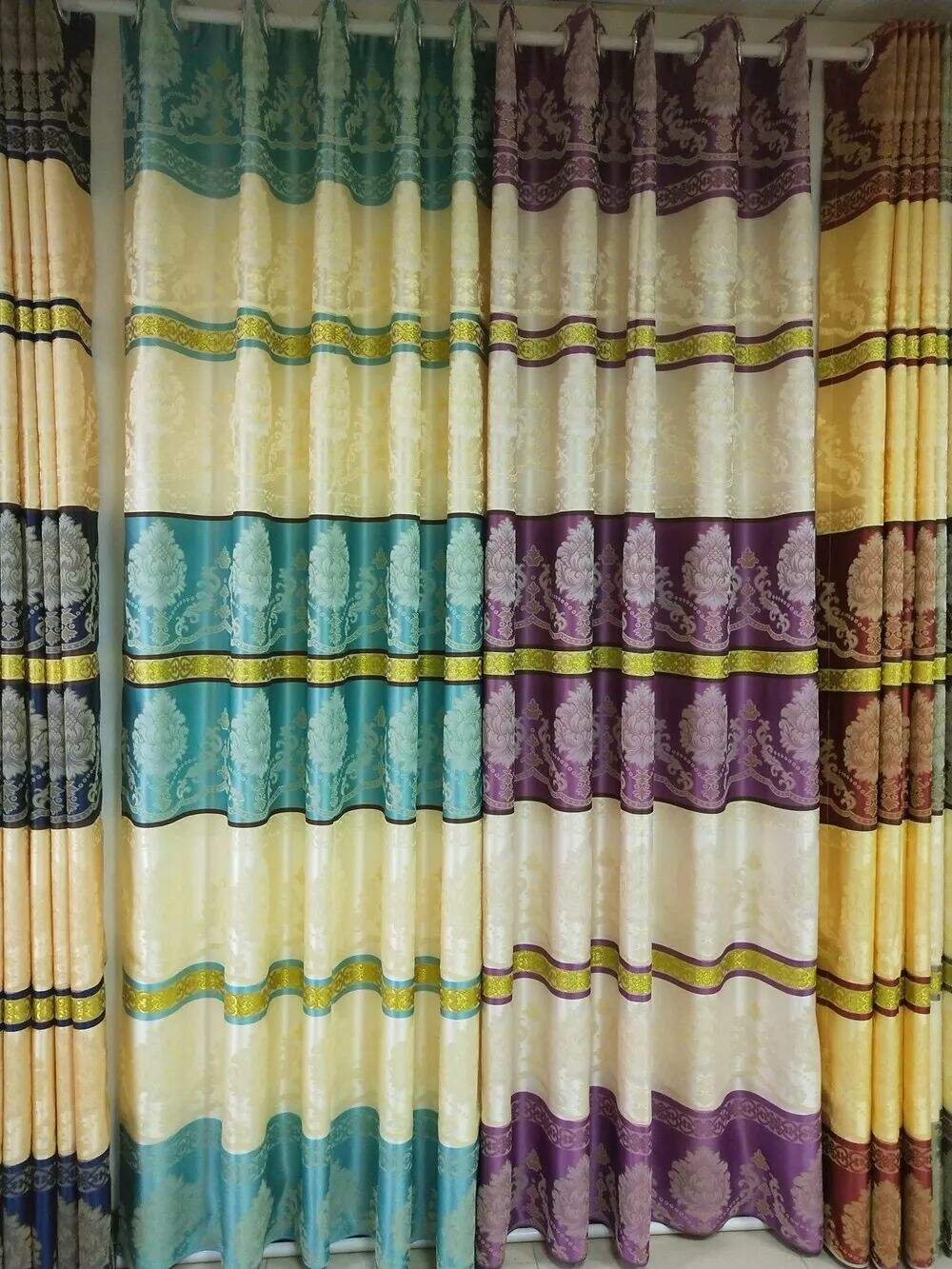 2.8m Width, Jacquard Curtain Fabric, 178gsm 500g/m details
