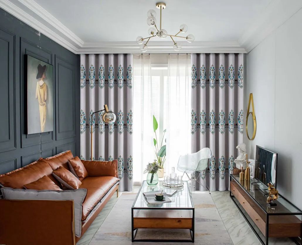 Foulola News:2.8/3.2m Width Jacquard Blackout Curtain 2201Series manufacture