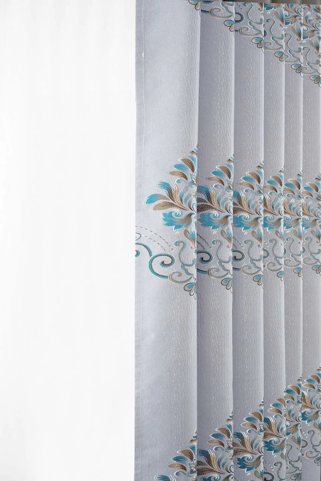 Foulola News:2.8/3.2m Width Jacquard Blackout Curtain 2201Series factory