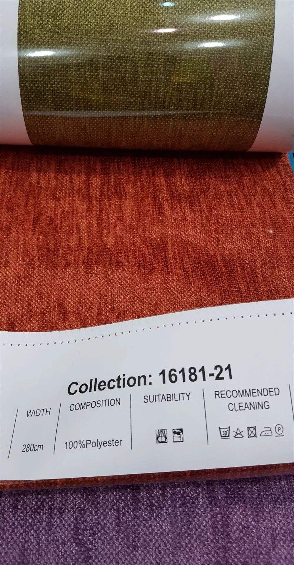 Foulola News: 16181# Series Two Sides Same Linen Style Velvet factory