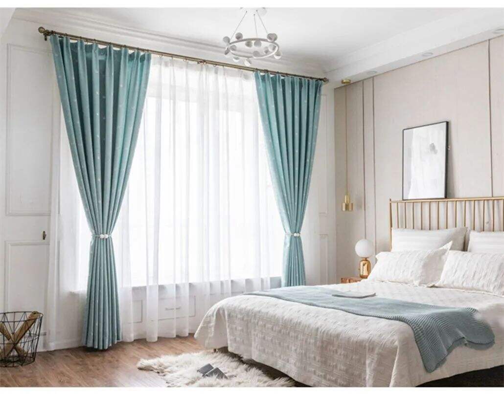 Foulola: Linen Style Polyester Brushed Jacquard Curtain manufacture