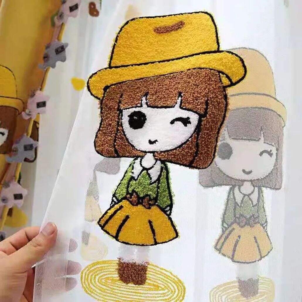 Foulola Cartoon Series: LL/NBT/YLX#, Embroidery Artwork, 700g/m supplier