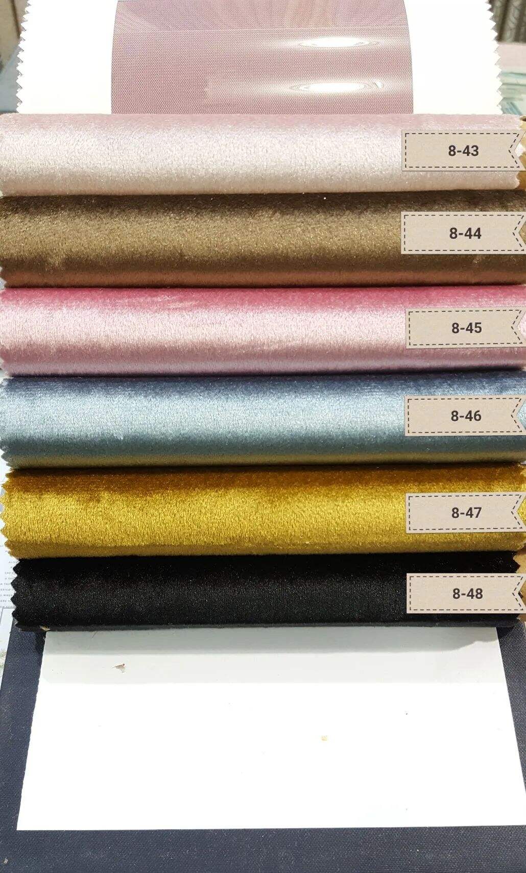Foulola: YDL Series ltalian Velvet Curtain Fabric, 2.80m Width factory