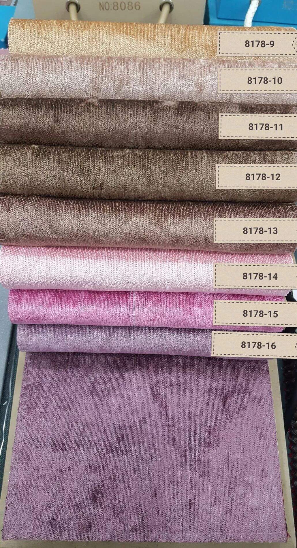 Foulola: 16178(8178)Series Plain Blackout Chenille Curtain supplier