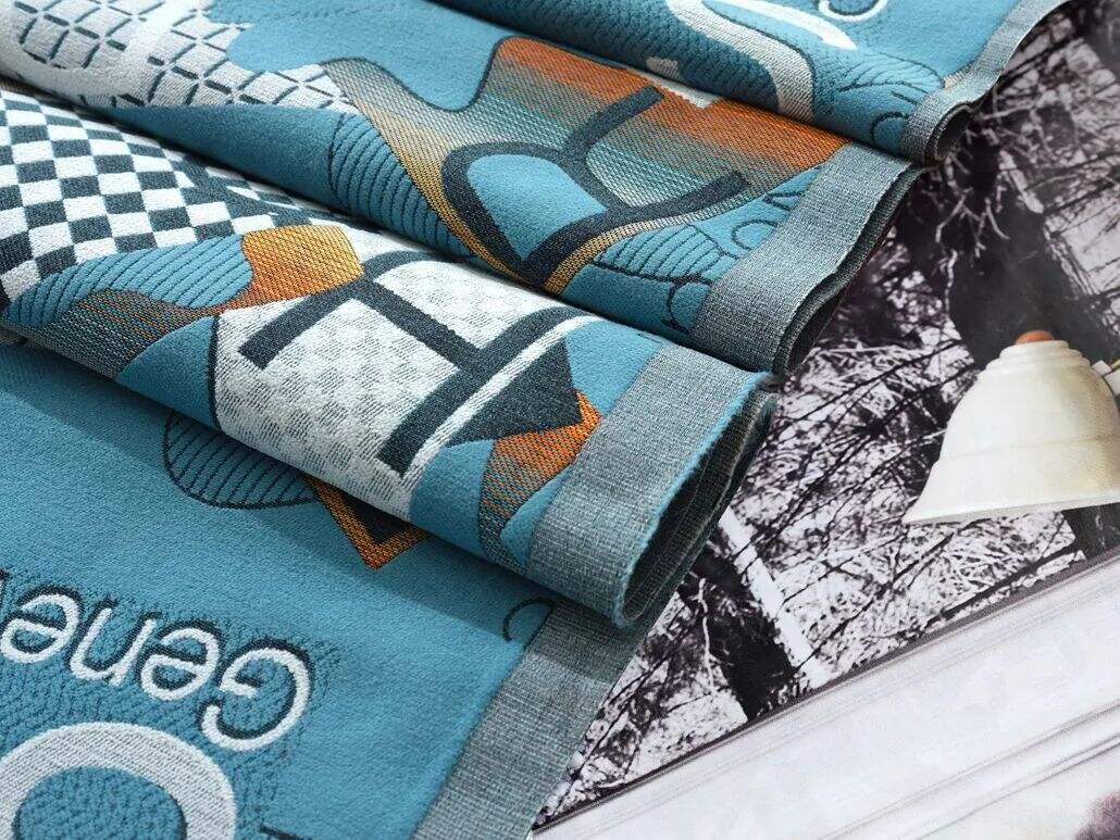 Foulola News：High Grade Jacquard Sofa Fabric - 5 details