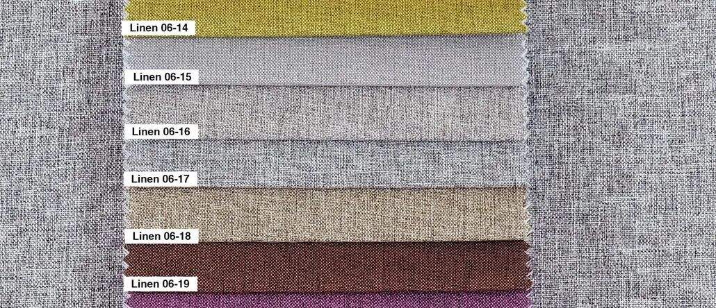 Foulola News:Plain Linen Sofa Fabric 06 Series factory
