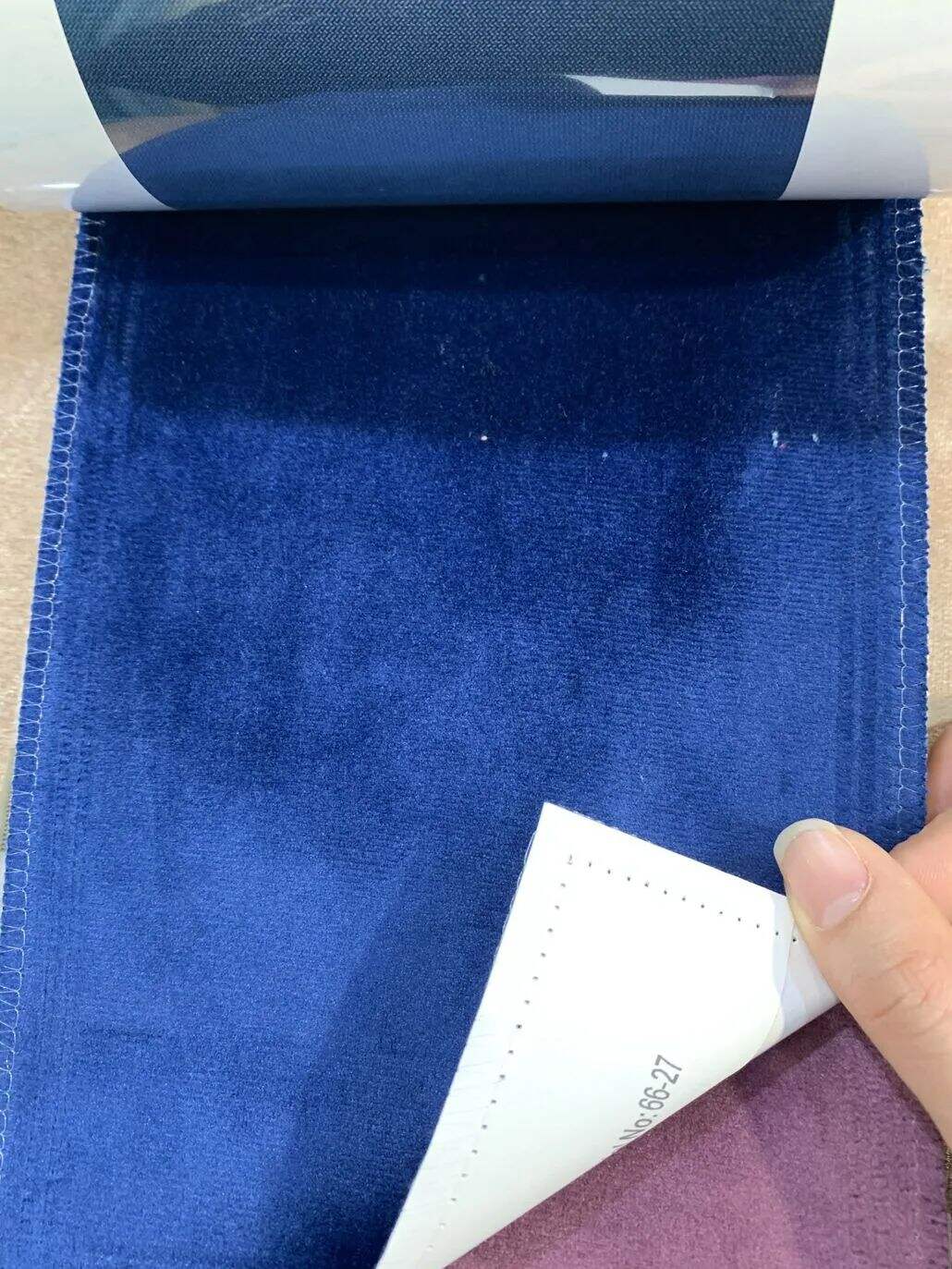 Foulola News:High Grade Cotton Velvet 66# Series factory