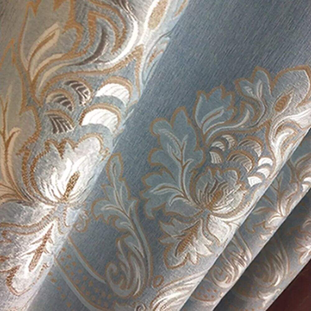Foulola News:2.8/3.2m Width High Density Blackout Cotton Curtain details