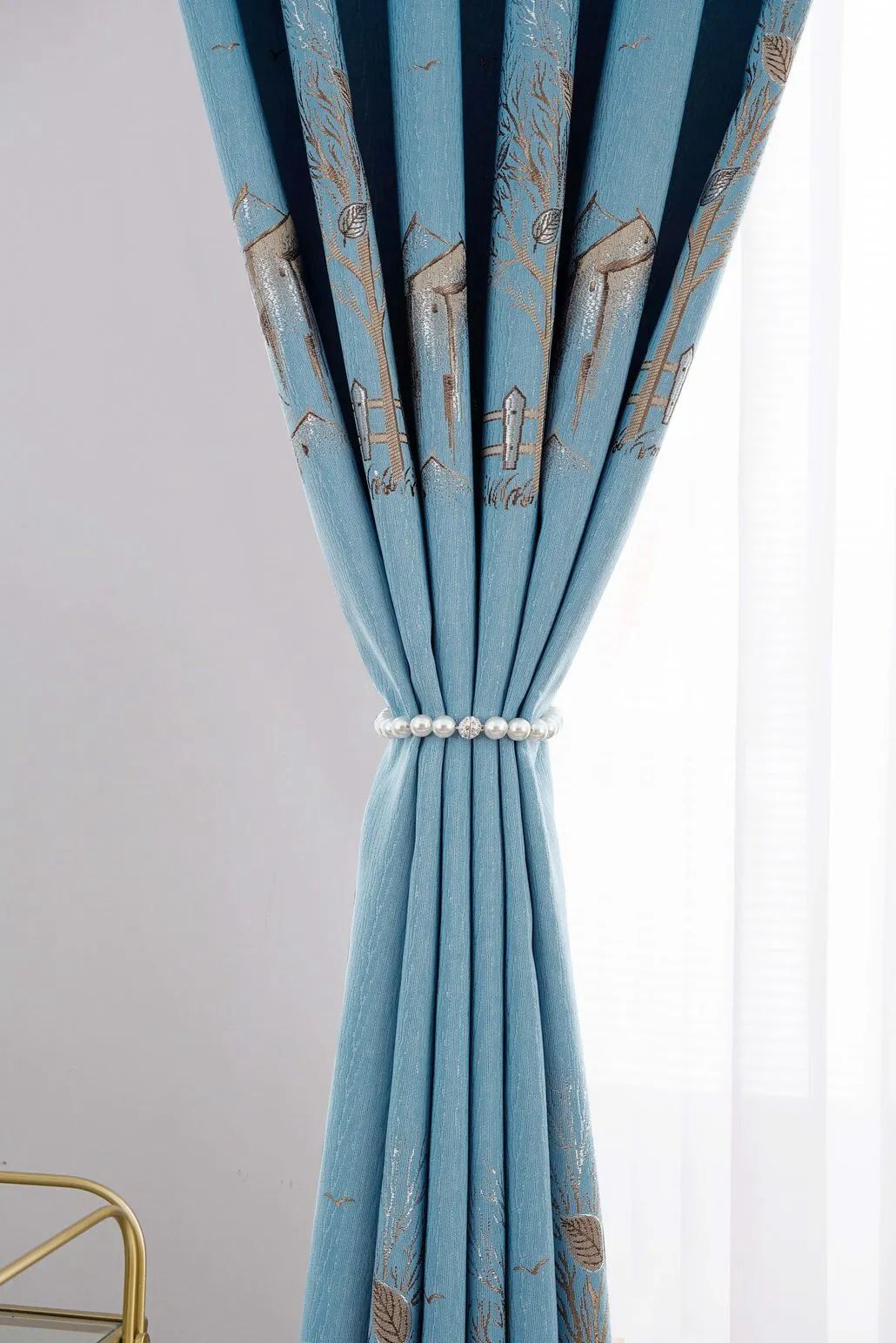 Foulola News:2.8/3.2m Width Jacquard Blackout Curtain 2201Series manufacture