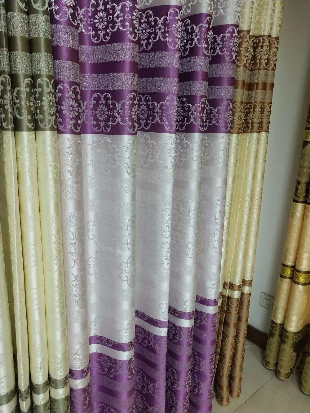 2.8m Width, Jacquard Curtain Fabric, 178gsm 500g/m details