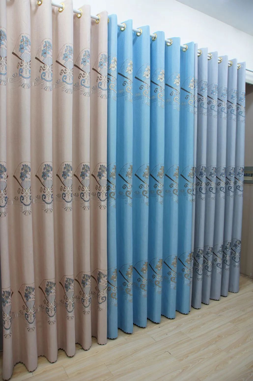 Foulola News:2.8/3.2m Width Jacquard Blackout Curtain 2201Series manufacture